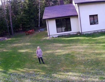 Namas miške – First drone flight