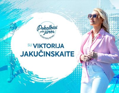 „Pokalbiai prie jūros. Atostogų ritmu“ su Viktorija Jakučinskaite