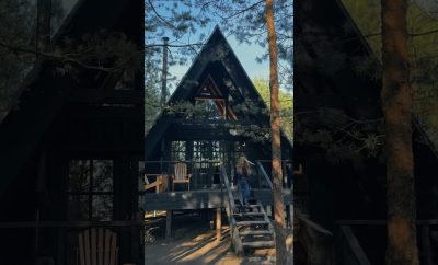 Varenatree house – tobula nakvynė gamtoje 🌳☀️ #gamta #namelis #nakvyne #lietuva