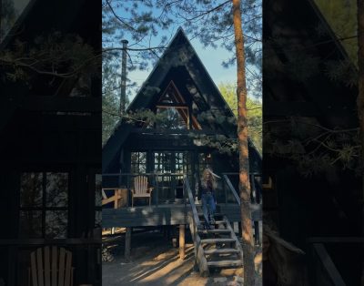Varenatree house – tobula nakvynė gamtoje 🌳☀️ #gamta #namelis #nakvyne #lietuva