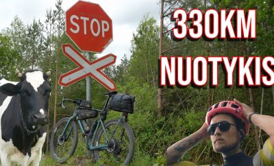 330 KM Vienas Dviračiu – Nakvynė Prie Ežero ir kelias į Turmantą
