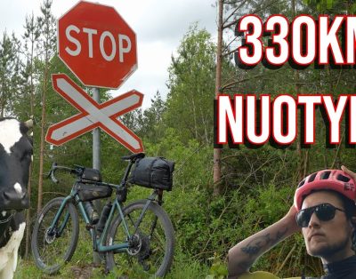 330 KM Vienas Dviračiu – Nakvynė Prie Ežero ir kelias į Turmantą