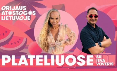 Orijaus atostogos Lietuvoje. Plateliuose su Amerikos milijoniere Ieva Voveris