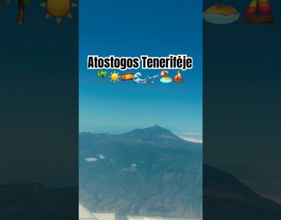 🌴 Atostogos Tenerifėje 2025 🇪🇸 | Šeima, maistas 🍤 ir geras oras ☀️ #atostogos #tenerife #shorts