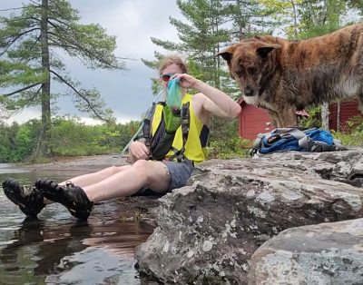 Lithuanian MRE Test at Abandoned Cabin on the Lake