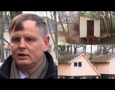 Šventojoje griaudės buldozeriai: nelegalius namelius ketinama nacionalizuoti