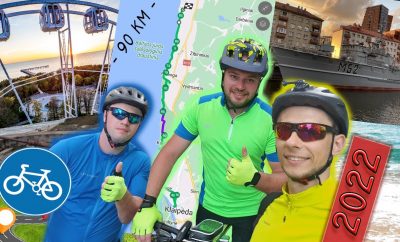 Bicycle route Šventoji-Palanga-Klaipėda
