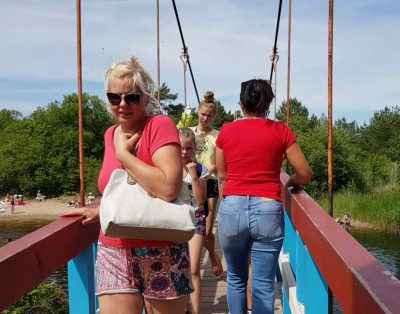 Šventoji. Bezdžionių tiltas