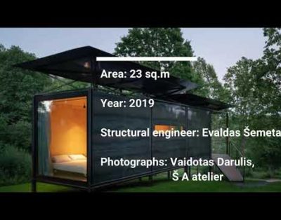 New Cabin Designs | ŠA atelier’s modular cabin in Lithuania