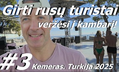 Girti rusų turistai veržėsi į kambarį! – Kemeras. Turkija 2025