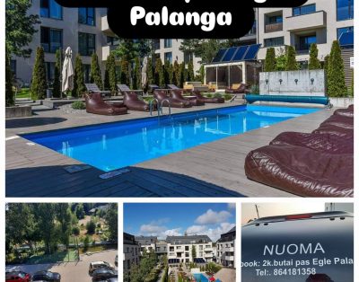 Laisvos datos poilsiui Malūno Viloje Palangoje su baseinu