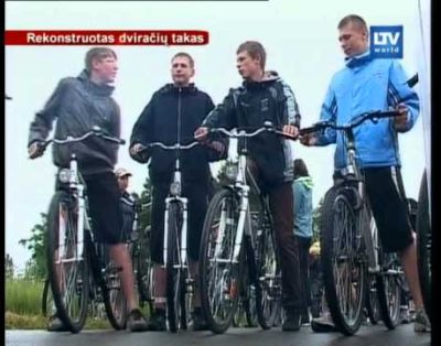 Pajūryje baigtas rekonstruoti dviračių takas tarp Šventosios ir Palangos