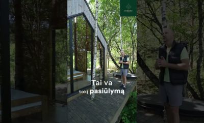 MM Statyba glamping namukai Forestic Lietuva