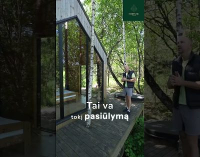 MM Statyba glamping namukai Forestic Lietuva