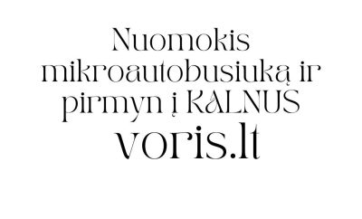 Keleivinių ir Krovinių mikroautobusiukų NUOMAAtsiėmimo vieta Alytuje arba Kau…
