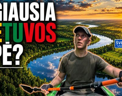 6 Dienas keliauju baidare Šventosios upe | Netikėtos radybos vandenyje. (Pirma dalis)