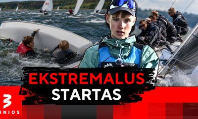 Trakų ežeruose – burių drama ir vėjo šou
