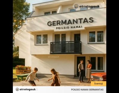 Poilsio namai „Germantas“ Kambarių nuoma Šventojoje – Atostogos su šeima prie jūros