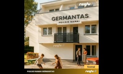 Poilsio namai „Germantas“ – Kambarių nuoma Šventojoje prie jūros