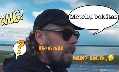 Metelių bokštas, Dusios ežeras. Užpuolė uodai