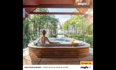 Poilsis prie Platelių ežero | SALA Plateliai Resort , Vila su jacuzzi ir pirtimi