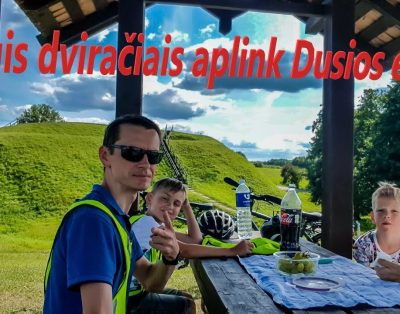 Žygis dviraciais aplink Dusios ežerą