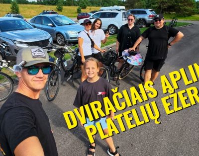Dviračiais aplink Platelių ežerą