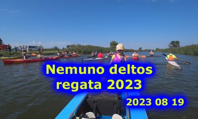 2023 08 19 Nemuno deltos regata klipas