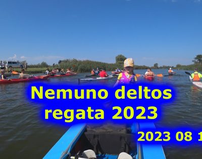 2023 08 19 Nemuno deltos regata klipas