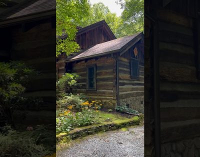 Vasaros pabaiga cabin’e Squirrel Creek kalnuose NC #cabinlife #summergetaway #logcabin
