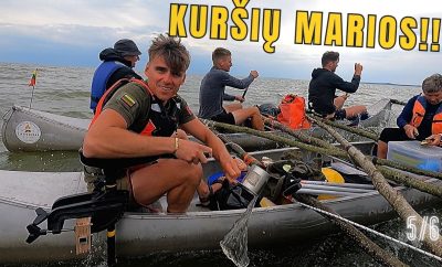 PLAUKIAM PER BANGUOTAS KURŠIŲ MARIAS 5/6 DALIS