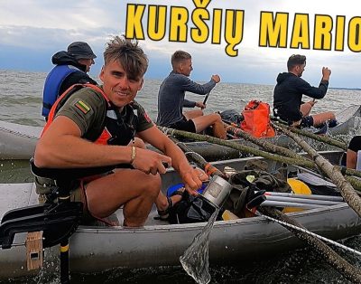PLAUKIAM PER BANGUOTAS KURŠIŲ MARIAS 5/6 DALIS