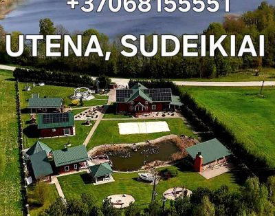 08-01iki08-04 Utena,Sudeikiai,  +37068155551 „Pipiru vila” Turime laisvą namą 2…