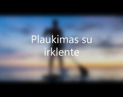 Irklentės su Platelių burlentėm
