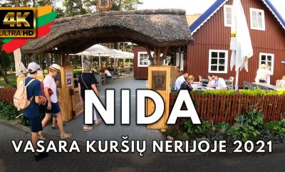Nida • Kuršių Nerija • Rugpjūčio 16, 2021 • 4K Virtualus Turas • 🇱🇹 LITHUANIA