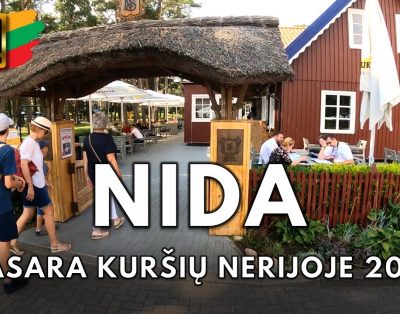 Nida • Kuršių Nerija • Rugpjūčio 16, 2021 • 4K Virtualus Turas • 🇱🇹 LITHUANIA