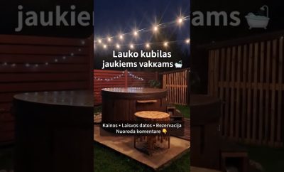 SODYBA SU KUBILU ANYKŠČIUOSE NUOMAI #kubimasnuomai #nameliunuoma #sodybosnuoma #shorts