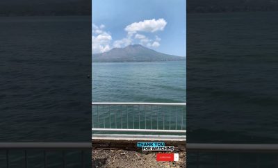 Stovyklavimas prie Batur ežero