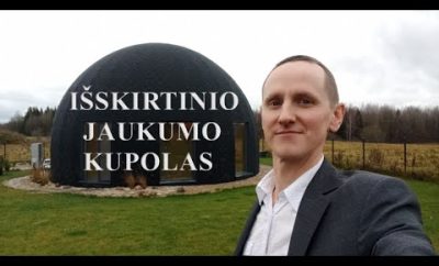 Kupolas – svajonių namai, kuriuose gera gyventi