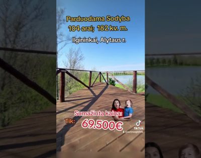 Parduodama sodyba prie Alytaus