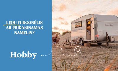 HOBBY BEACHY prikabinamas namelis | HOBBY atstovas Lietuvoje