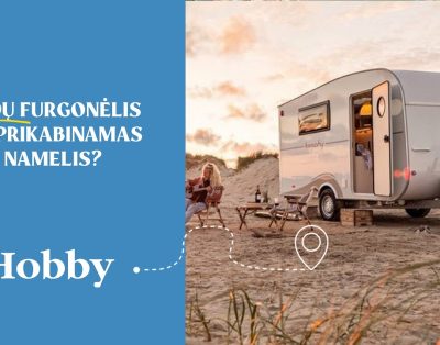 HOBBY BEACHY prikabinamas namelis | HOBBY atstovas Lietuvoje
