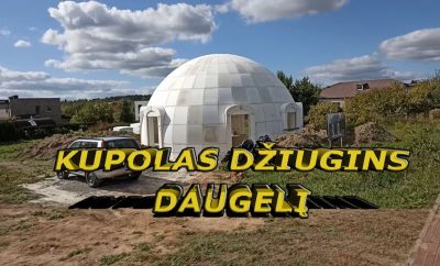 11 m skersmens kupolas Vilniuje