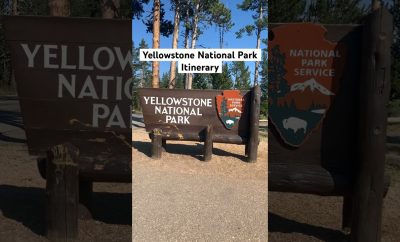 Žygio maršrutas Yellowstone nacionaliniame parke