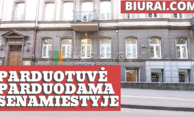 Parduodamos arba išnuomojamos komercinės patalpos Senamiestyje, Palangoje, Pylimo g.