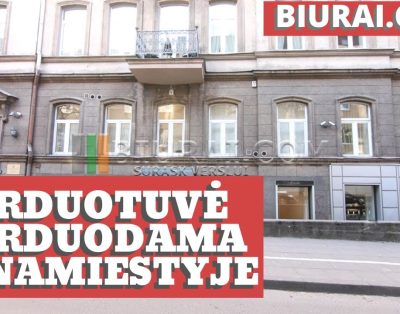 Parduodamos arba išnuomojamos komercinės patalpos Senamiestyje, Palangoje, Pylimo g.