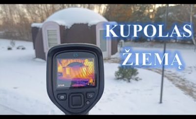 Kupolas žiemą: ar jis išlaiko šilumą?