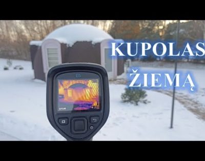 Kupolas žiemą: ar jis išlaiko šilumą?