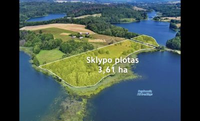 Parduodama sena sodyba prie ežero, Trakų r., Kozelkiškių k., 3,61 ha ploto