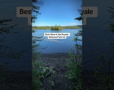 Siųskite tai ką nors, planuojančiam kelionę į Isle Royale nacionalinį parką!